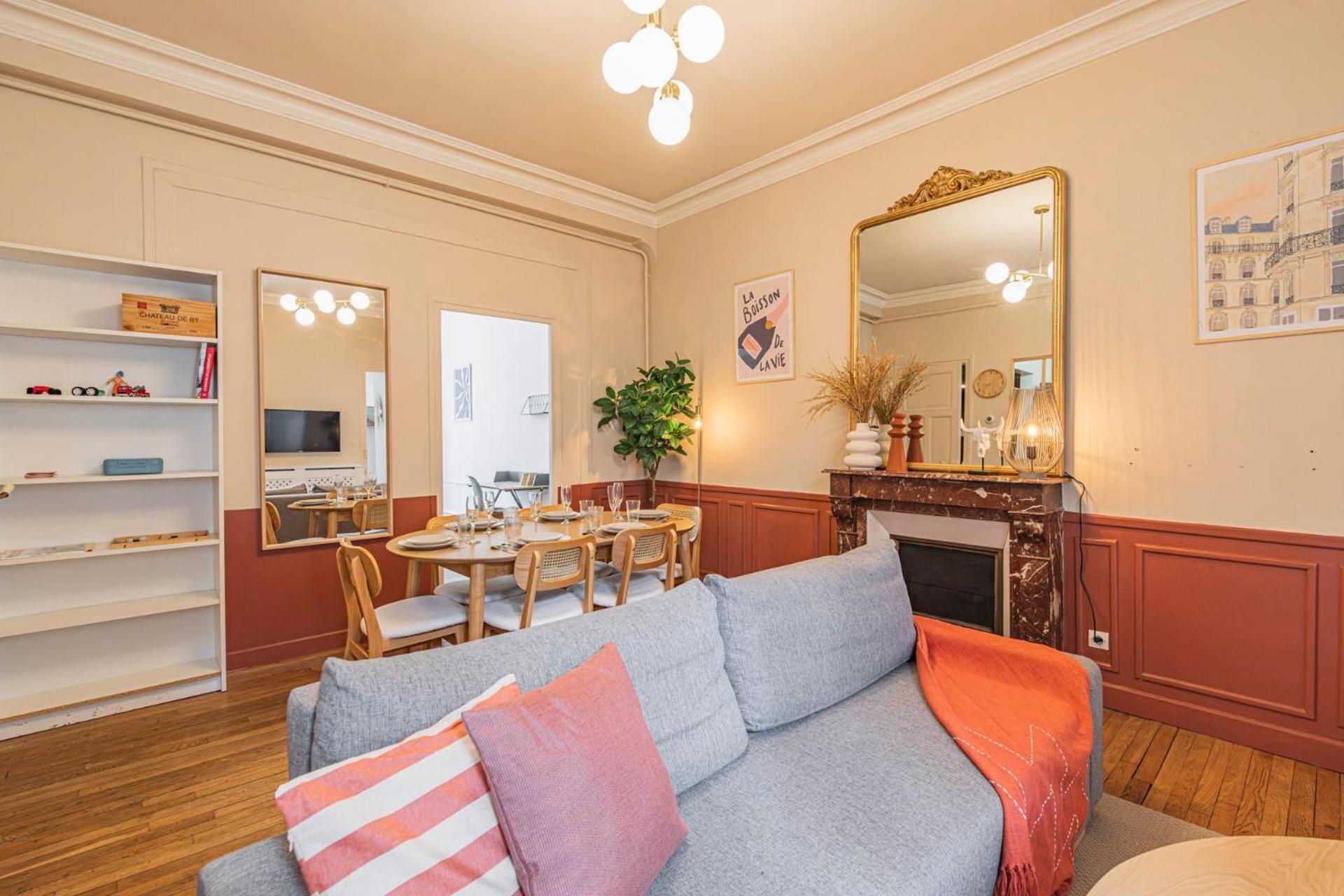 L'Haussmannien - Spacieux 4 Chambres - Centre - Gare Реймс Экстерьер фото