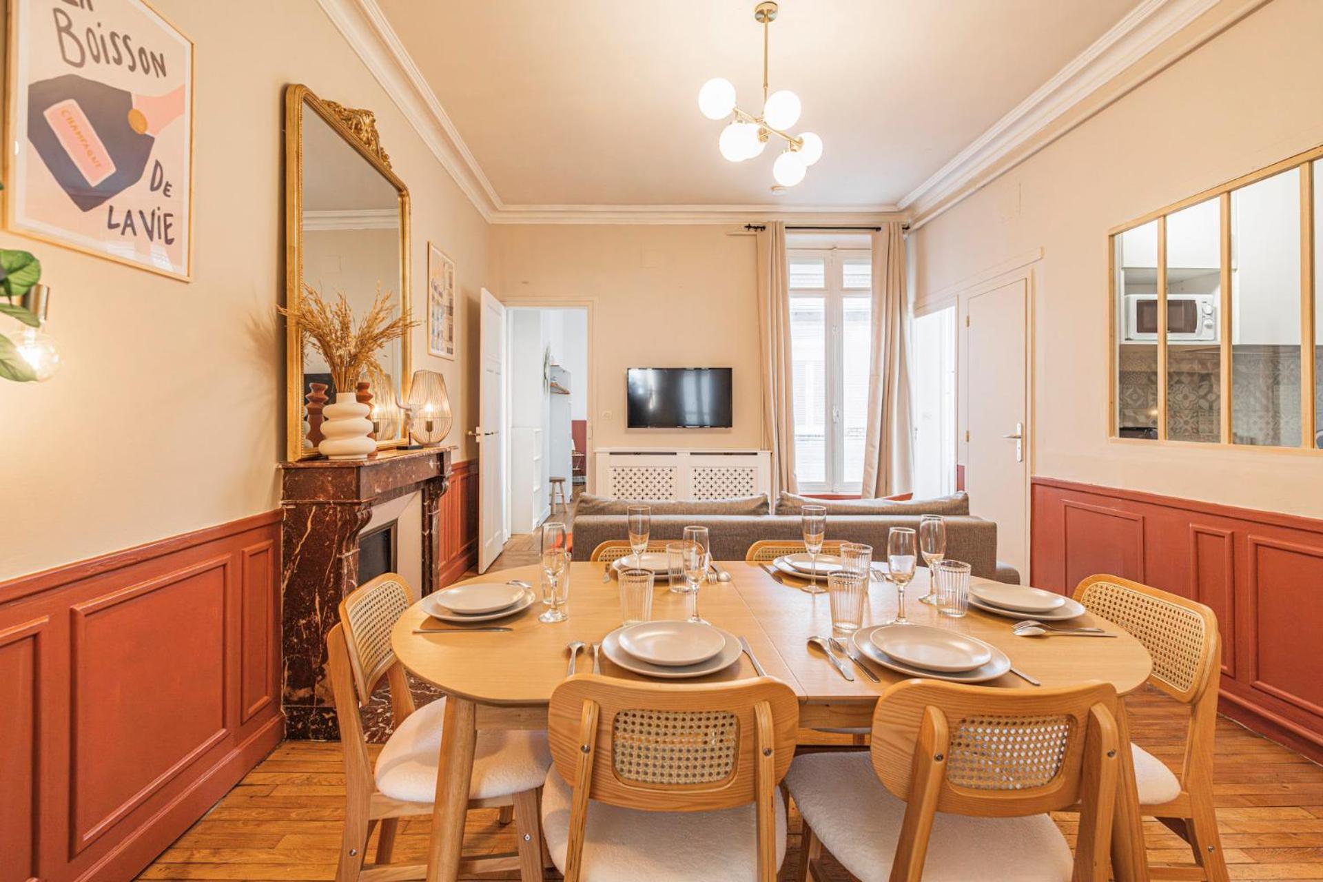 L'Haussmannien - Spacieux 4 Chambres - Centre - Gare Реймс Экстерьер фото