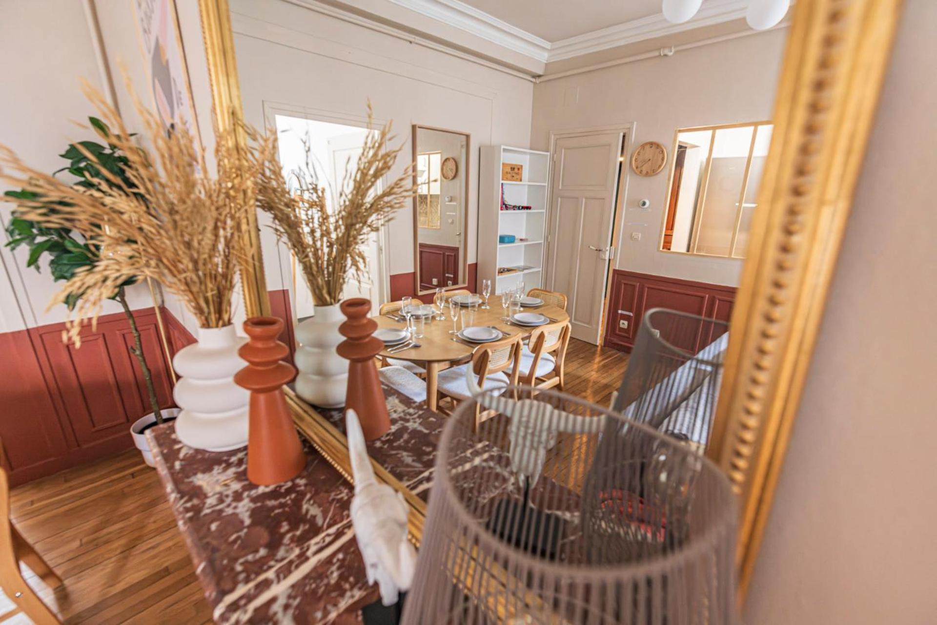 L'Haussmannien - Spacieux 4 Chambres - Centre - Gare Реймс Экстерьер фото